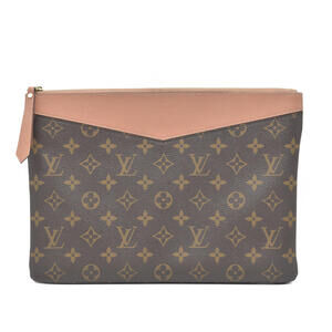 $760 Louis Vuitton Monogram Daily Pouch Rose Poudre TN0168